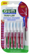 GUM TRAV-LER fogközi kefék, 1,4 mm-es, ISO 4, 6 db