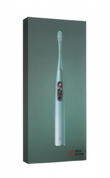 Oclean X Pro, elektromos fogkefe, Mist Green