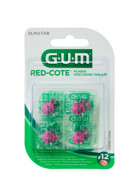 GUM Red-Cote tabletta, 4 db/csomag