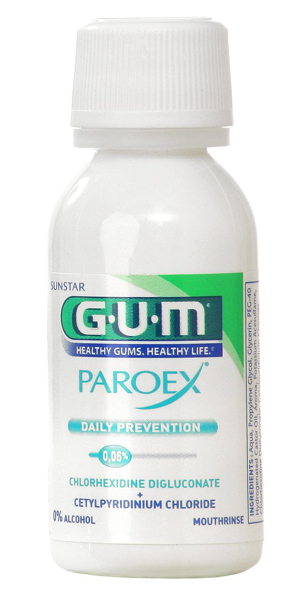 GUM PAROEX szájvíz (CHX 0,06 % + CPC 0,05 %), 30 ml