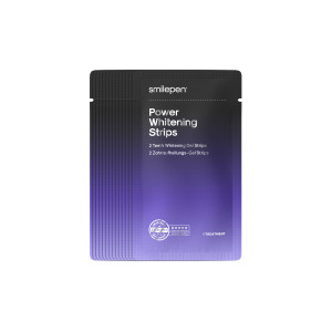 Smilepen Power Whitening Strips Kit, hétnapos intenzív fehérítő kezelés LED gyorsítóval