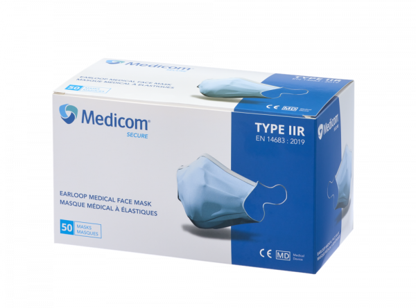 Medicom Safe Mask Premier Standard IIR sebészeti maszk, 50 db