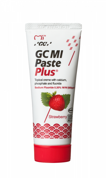 GC MI Paste Plus fogászati krém, eper, 40 g