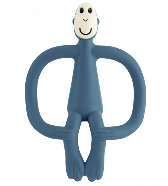 Matchstick Monkey fogzást segítő rágóka, sötét kék