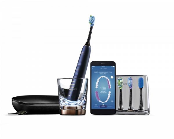 Philips Sonicare DiamondClean SMART Lunar Blue HX9954/57, szónikus fogkefe