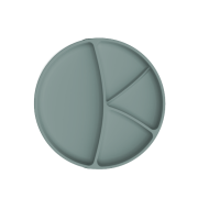 Everyday Baby szilikon tányér tapadókoronggal, Harmony Green