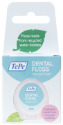 TePe Dental Floss, nyál hatására duzzadó, viaszolt fogselyem menta ízű, 40 m