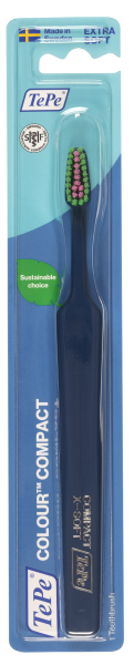 TePe Colour Compact Extra Soft, sötétkék, bliszteres
