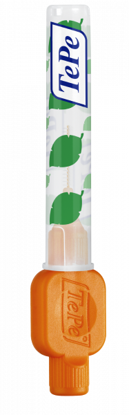 TePe Original fogköztisztító kefék bioműanyagból 0,45 mm, narancssárga, 6 db