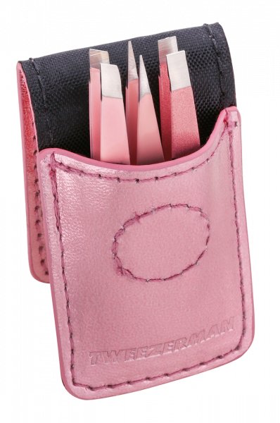 Tweezerman Micro Mini Tweezer Set mini utazási csipesz-szett