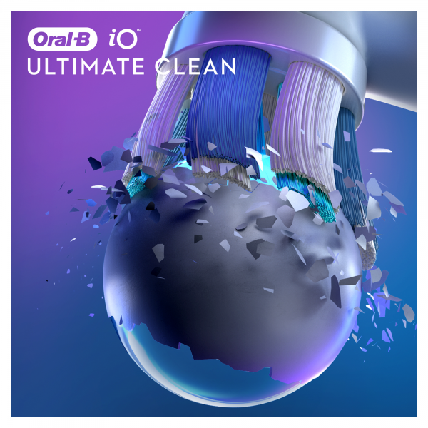 Oral-B iO Ultimate Clean pótfejek, fehér, 4 db