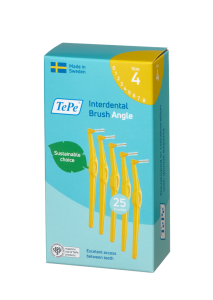 TePe Angle fogköztisztító kefék 0,7 mm, sárga, 25 db