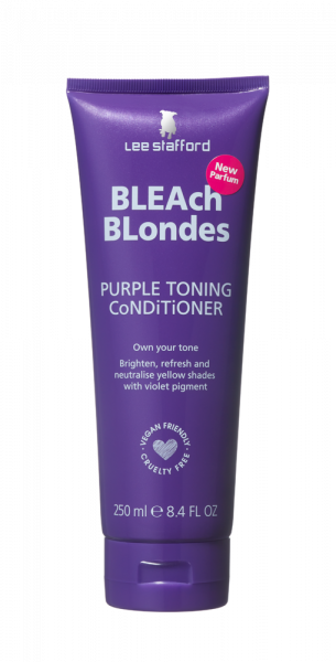 Lee Stafford Bleach Blondes Purple Reign kondícionáló lila pigmenttel, 250 ml