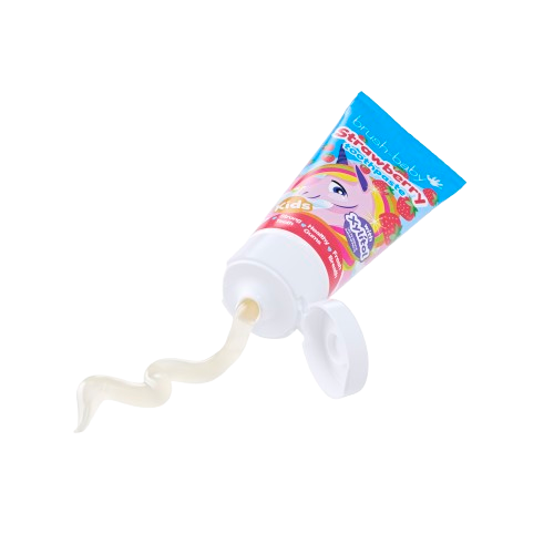 Brush-baby Strawberry Unicorn, gyerekfogkrém eper ízzel, 3-6 éves korig, 50 ml