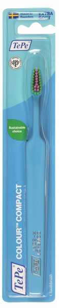 TePe Colour Compact Extra Soft, türkizkék, bliszteres