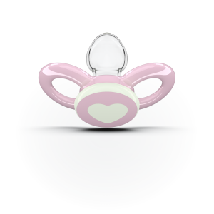 Dentistar fogszabályozó cumik 0-6 hónapos korig, rózsaszín