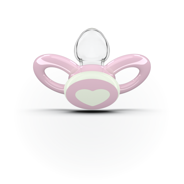 Dentistar fogszabályozó cumik 0-6 hónapos korig, rózsaszín