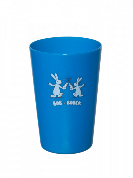 Bob és Bobek fogmosópohár, kék