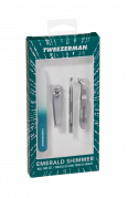 Tweezerman Emerald Shimmer manikűrkészlet