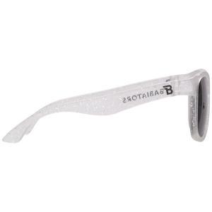 BABIATORS Navigator Silver Shimmer, napszemüvegek ezüst csillogás, 3-5 éves korig