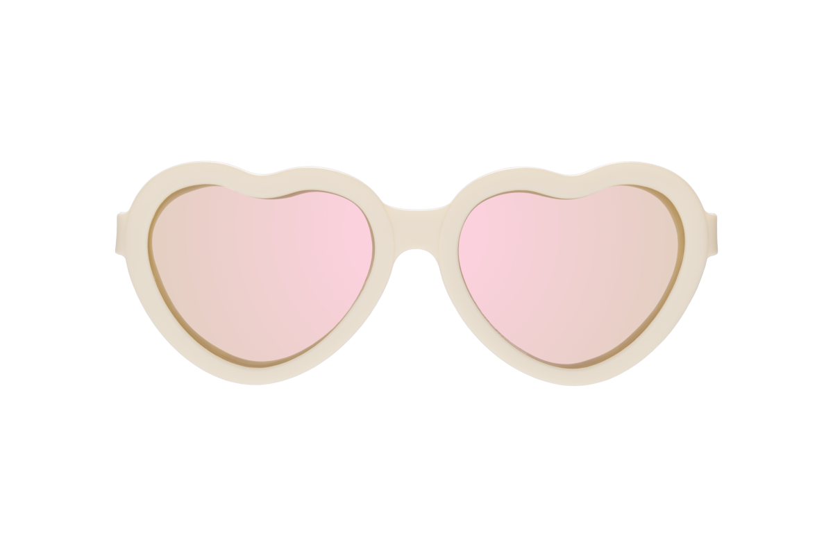 BABIATORS Polarized Hearts Sweet Cream, polarizált napszemüveg vanília, 6+