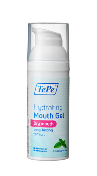 TePe Hydrating szájgél, enyhe mentás íz, 50 ml