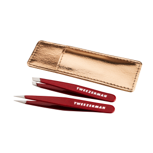 Tweezerman Vintage Rose Mini Tweezer Set – csipeszkészlet tokban, ajándékcsomagolásban