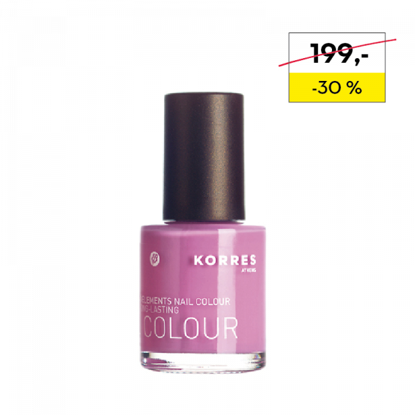 KORRES Nail Colour LILAC 25 - gondoskodó körömlakk színárnyalat 25, 10 ml