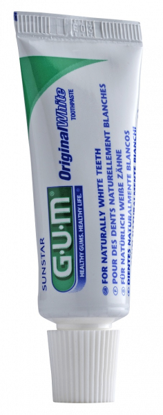 GUM OriginalWhite fehérítő fogkrém, utazó kiszerelés, 12 ml