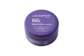 Lee Stafford Bleach Blondes Purple Toning Treatment tápláló hajmaszk lila pigmenttel, 200 ml