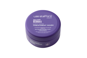 Lee Stafford Bleach Blondes Purple Reign tápláló hajmaszk lila pigmenttel, 200 ml