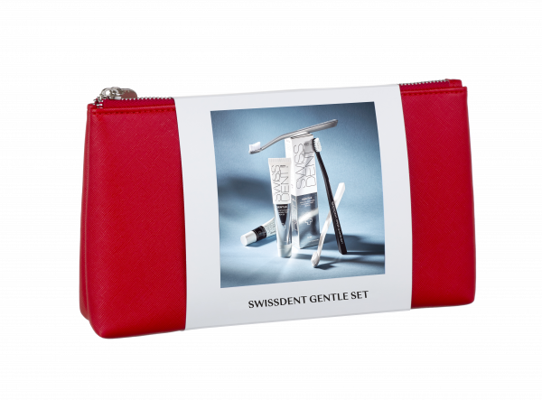 SWISSDENT GENTLE ajándékkészlet a legkíméletesebb ápolásért
