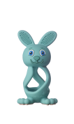 Brush-baby Bobbie Bunny rágóka, zöld, 0-3 éves korig