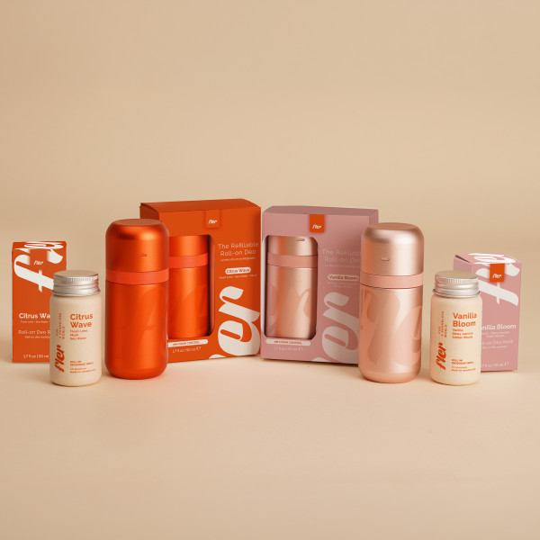 FLER Citrus Wave utántöltő – utántöltő roll-on dezodorhoz, 50 ml
