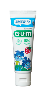 GUM Junior Monsters foggél iskolásoknak (7-12 éves korig), tutti-frutti ízű, 50 ml