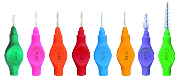 Tandex Flexi Coral fogköztisztító, 0,4 mm, 25 db