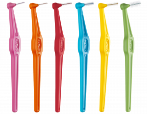 TePe Angle fogköztisztító kefék, kezdőkészlet, 6 db