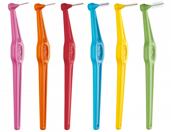 TePe Angle fogköztisztító kefék, kezdőkészlet, 6 db