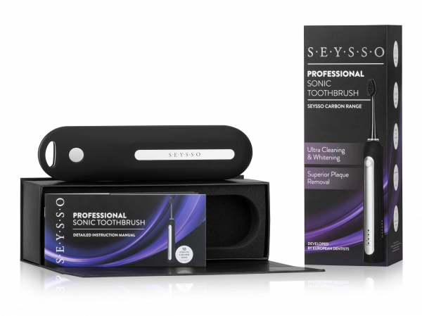 Seysso Carbon Professional Black szónikus fogkefe