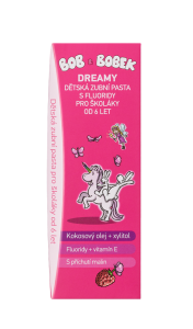 Bob és Bobek DREAMY fluoridos fogkrém iskolásoknak 6+, 50 ml