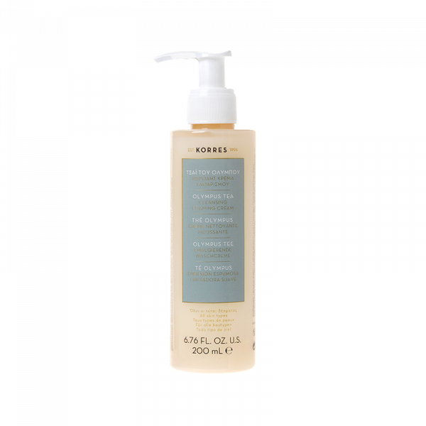 KORRES Olympus Tea Finom tisztító és sminkeltávolító gél, görög hegyi tea kivonattal, 200 ml