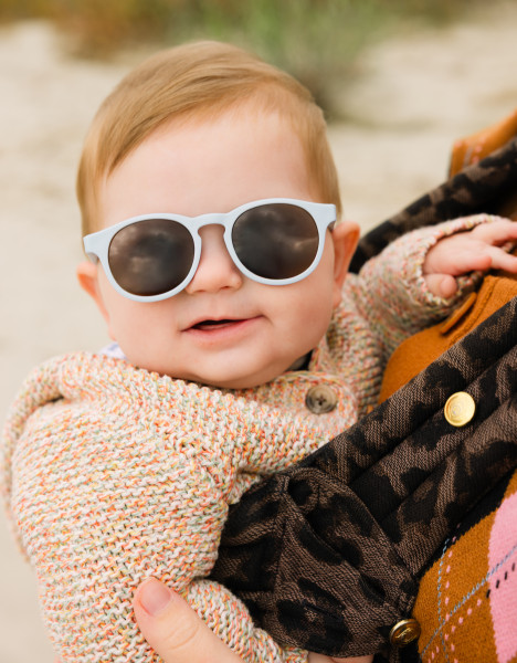 BABIATORS Keyhole Baby Blue, napszemüvegek világoskék, 0-2 éves korig