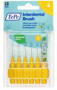 TePe Original fogköztisztító kefék bioműanyagból 0,7 mm, sárga, 6 db