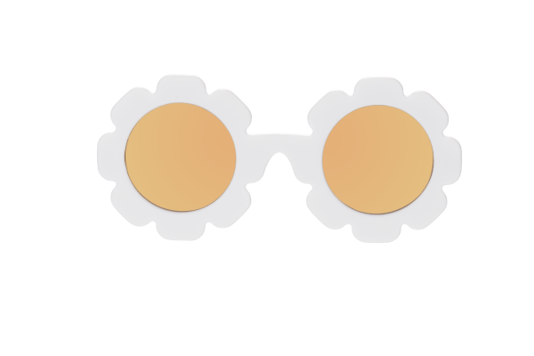 BABIATORS Polarized Flowers The Daisy, polarizált napszemüveg fehér, 6 éves kortól