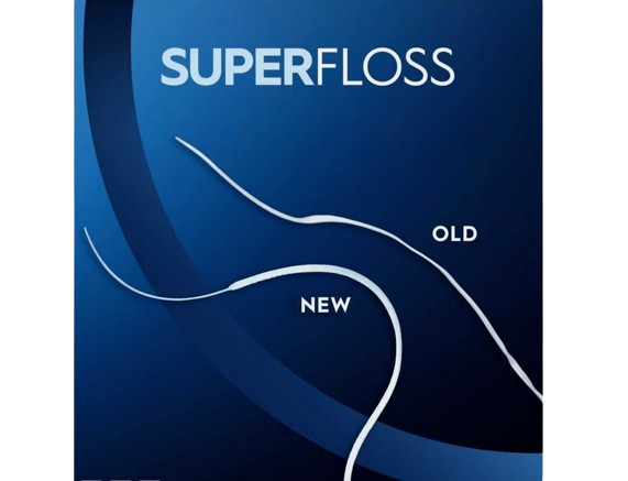 Oral-b Fogselyem Superfloss, 50 db