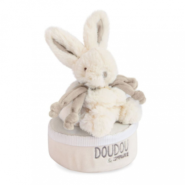 Doudou zenélő doboz, nyuszi