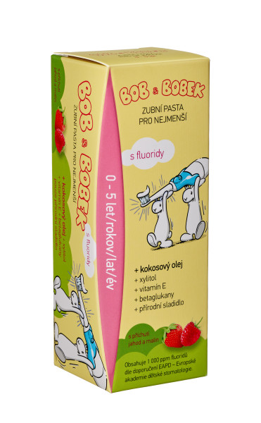 Bob és Bobek fogkrém 0-5 éves korig, 50 ml