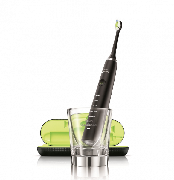 Philips Sonicare DiamondClean Black HX9352/04, szónikus elektromos fogkefe