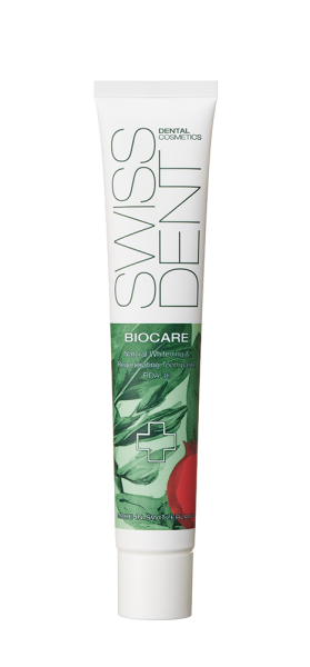 SWISSDENT BIOCARE regeneráló és fehérítő fogkrém, 50 ml