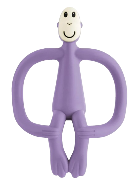 Matchstick Monkey fogzást segítő rágóka, lila